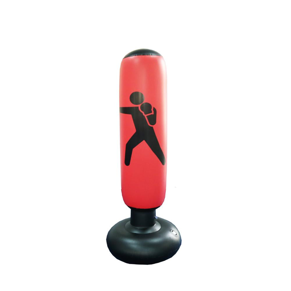 Fitness Tool Inflatable Boxing Punching Bag Stress Training Fitness Vertical Boxing Bag PVC Thickening Boxing Pillar Tumbler