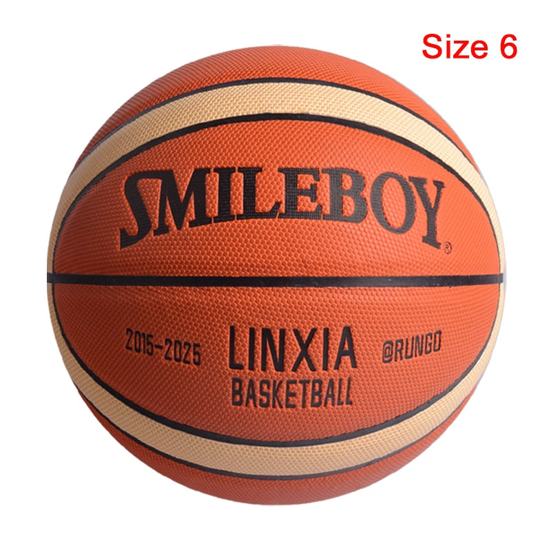 New High Quality Basketball Ball Official Size 7/6/5 PU Leather Outdoor Indoor Match Training Men Women Basketball baloncesto