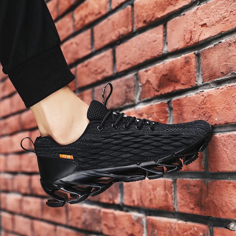 Large Size Summer Outdoor Men's Shoes Sport Men Sports Shes Women Rubber Hard-wearing Men Sneakers Men's Running Red GMB-0131