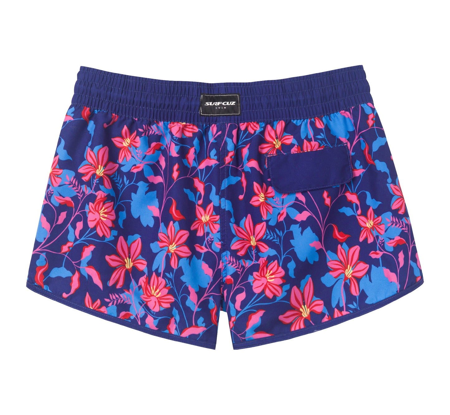 Surfcuz Women Summer Beach Board Shorts Casual Print Swimming Trunk Quick Dry Female Surfing Sports Swim Shorts Lady Boardshorts