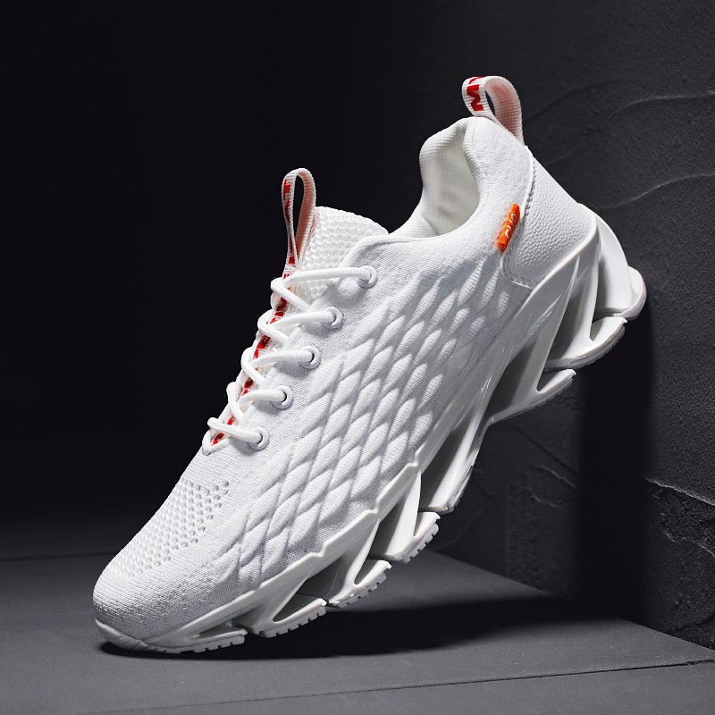 Large Size Summer Outdoor Men's Shoes Sport Men Sports Shes Women Rubber Hard-wearing Men Sneakers Men's Running Red GMB-0131
