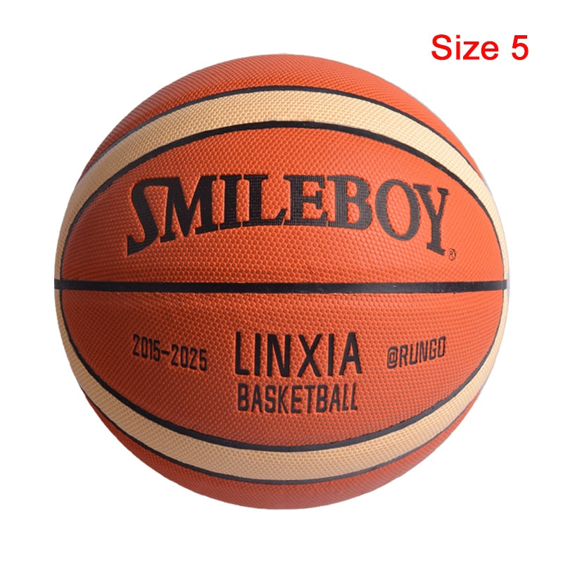 New High Quality Basketball Ball Official Size 7/6/5 PU Leather Outdoor Indoor Match Training Men Women Basketball baloncesto
