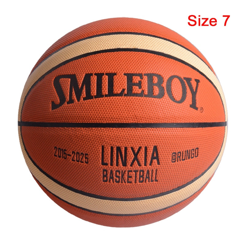 New High Quality Basketball Ball Official Size 7/6/5 PU Leather Outdoor Indoor Match Training Men Women Basketball baloncesto